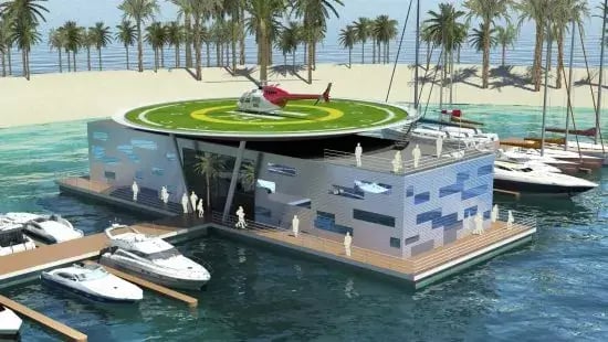 Floating-Heli-Terminal