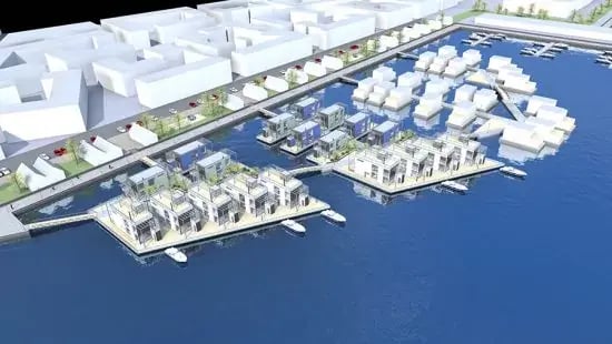 Floating-Housing-Area