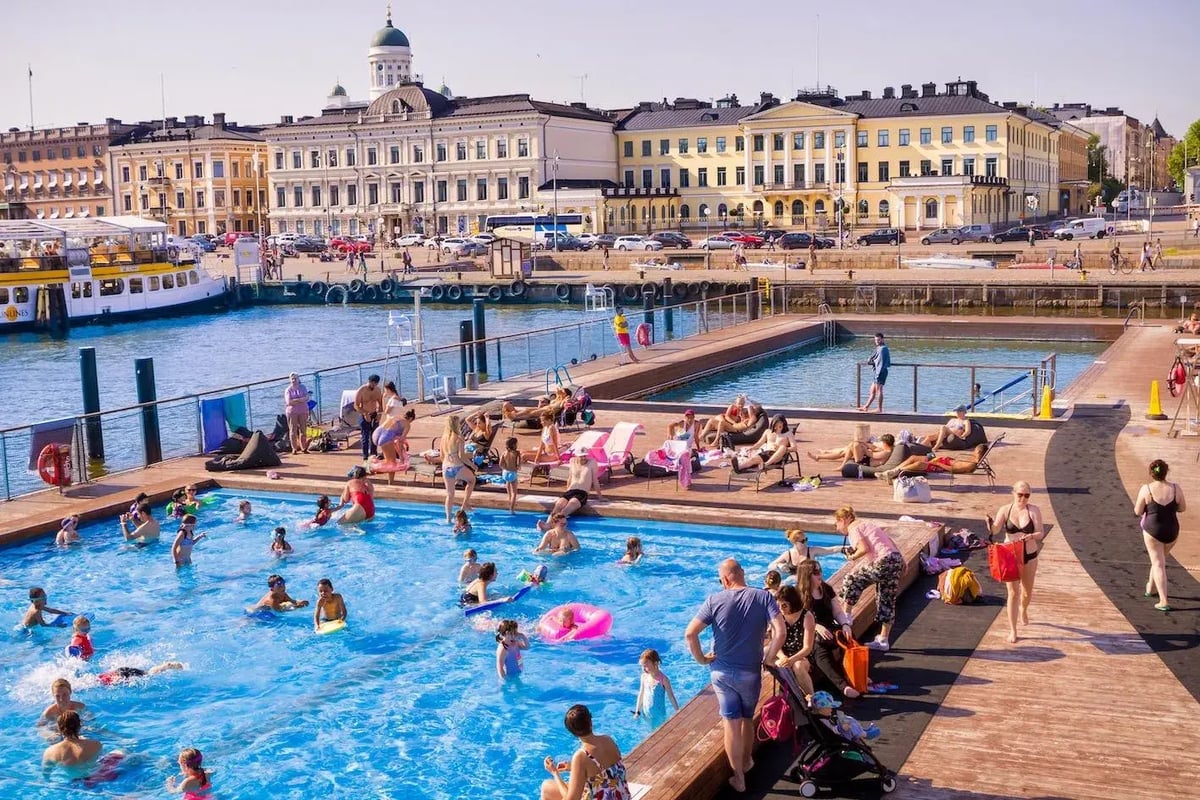 Allas Sea Pool on ainutlaatuinen kokonaisuus
