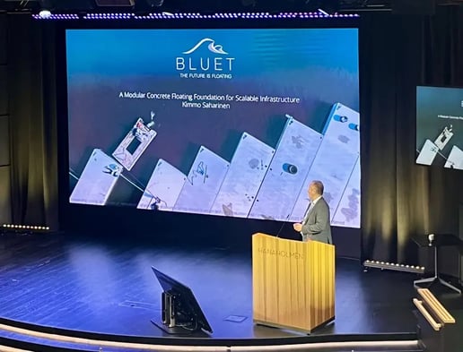 Our Chief Engineer Kimmo Saharinen at the WCFS 2025