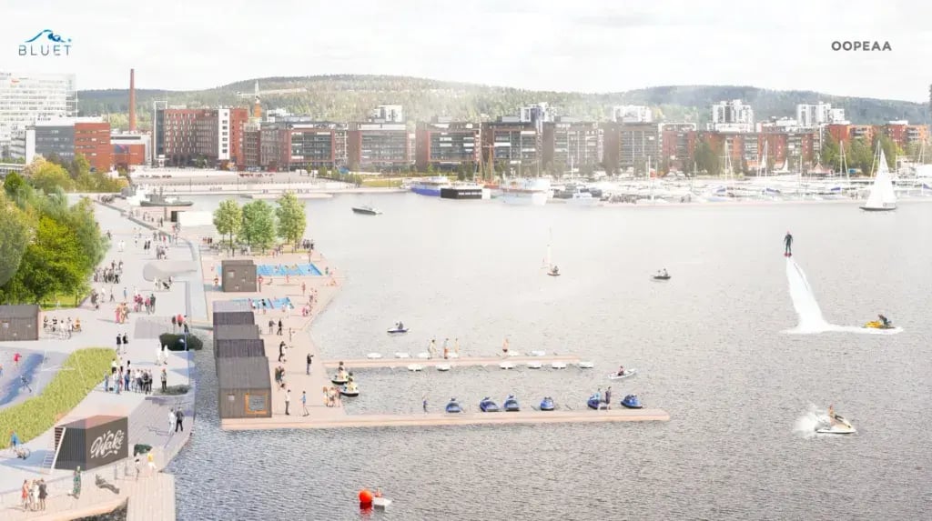 Lutakon uusi satama yleissuunnitelma