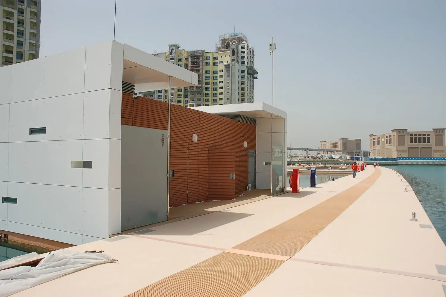 Marinas are said to be perfect locations for floating construction, and here is why