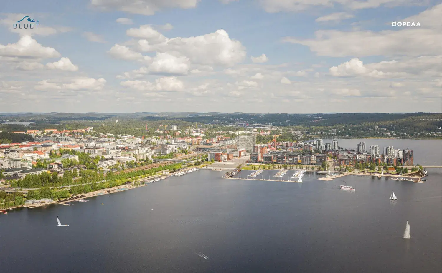 Jyv&auml;skyl&auml;n satama-alue on tulevaisuudessa kelluva